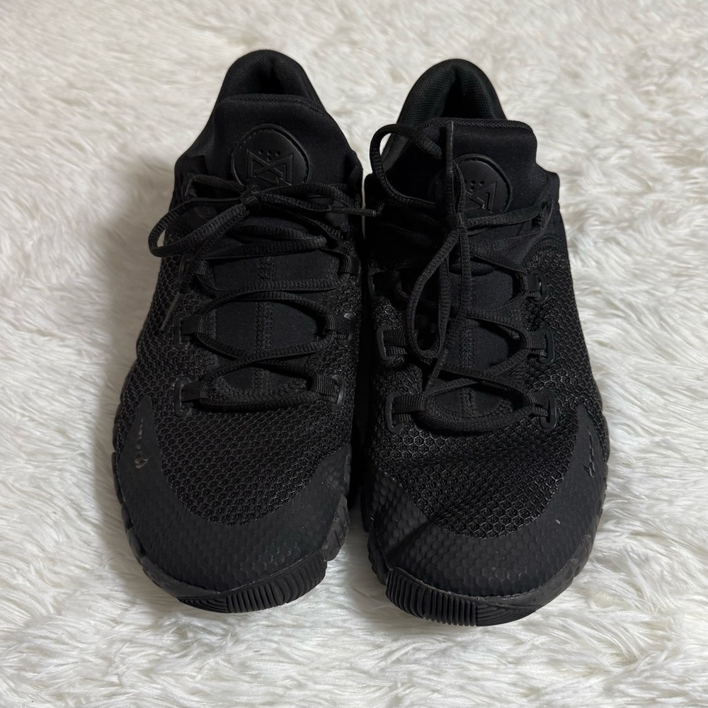 All Black Nike Metcon 4 Sneakers Men’s Size 11 - Picture 3 of 7